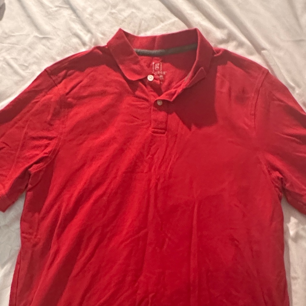 George Vibrant Red Polo Shirt